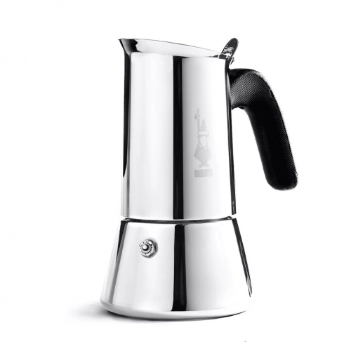 Bialetti New Venus kawiarka stalowa na indukcję pojemność 6 tz / 300 ml kolor srebrna