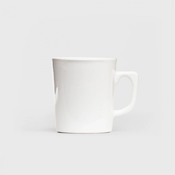 Able Coffee Mug kubek porcelanowy kolor biały