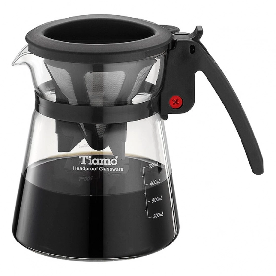 TIAMO Coffee Dripper zestaw 3 w 1