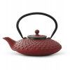 Bredemeijer Xilin żeliwny zaparzacz do herbaty czerwony 0,8l pojemność 0,8l