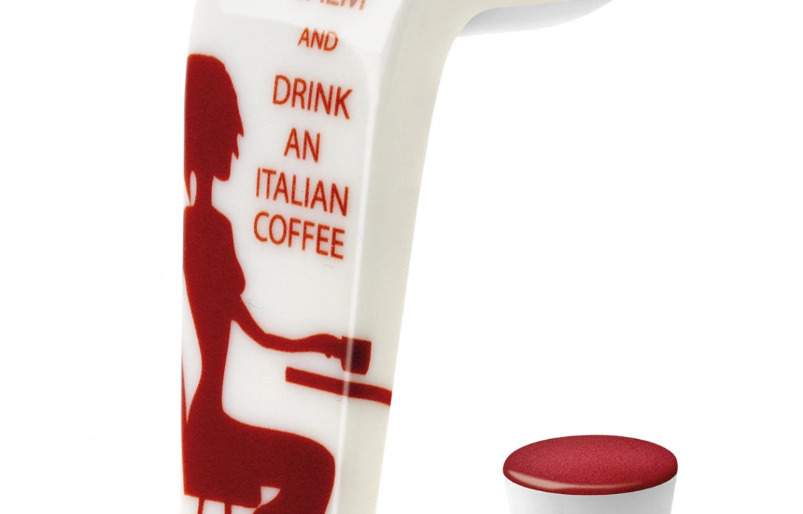 Uchwyt i rączka Keep Calm do kawiarki Giannini TUA pojemność 3 espresso