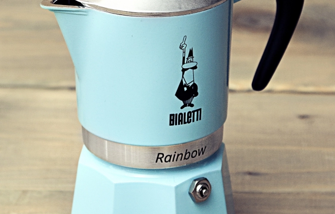 Bialetti Rainbow jasnoniebieska pojemność 3 espresso
