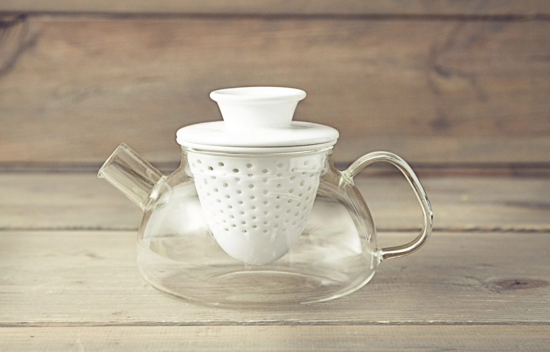 Tea Pot Lyrics dzbanek szklany z porcelanowym zaparzaczem pojemność 500ml