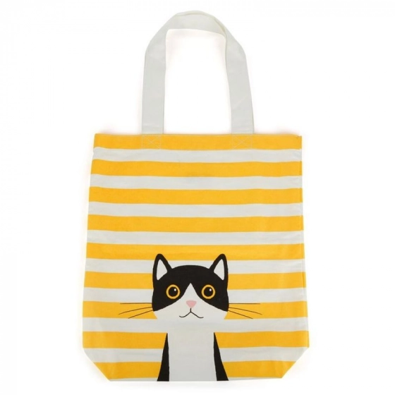 Catseye torba z kotem kolor żółta