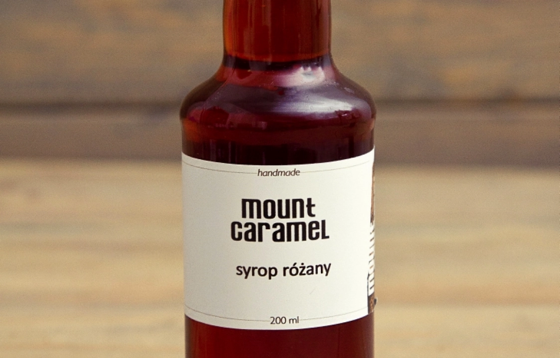 Mount Caramel Syrop różany 200ml