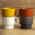 Sagaform Coffee ceramiczna filiżanka do herbaty pojemność 400 ml kolor żółta