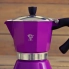 Pezzetti kawiarka Bellexpress pojemność 6 espresso kolor purpurowa
