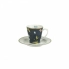 Laura Ashley Heritage Midnight Uni filiżanka espresso pojemność 70 ml materiał porcelana