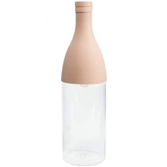 Hario Aisne butelka z filtrem Cold Brew Tea pojemność 800ml kolor różowy