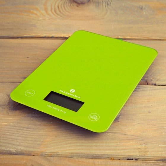 Zassenhaus Balance waga elektroniczna kolor zielona
