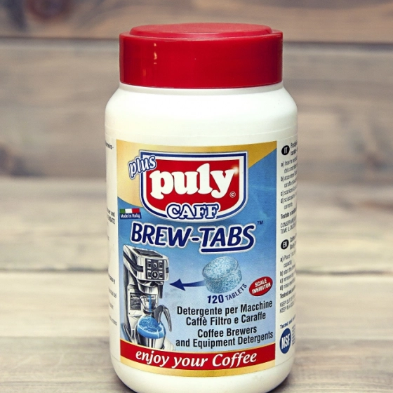 PULY Brew Tabs - tabletki do czyszczenia ekspresów