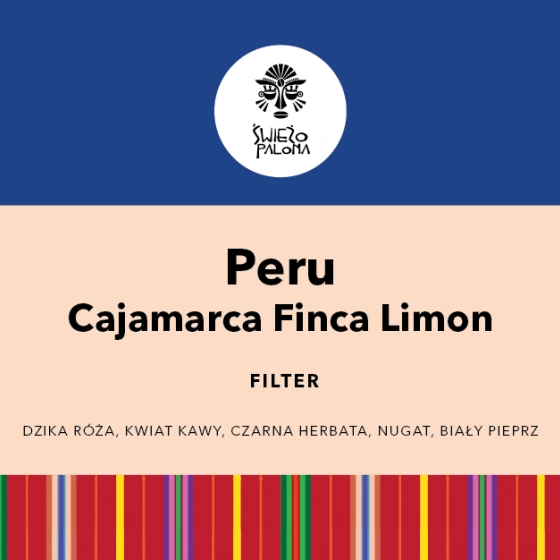 Peru Cajamarca Limon Grade 1 Washed waga 250g mielenie french press / Aeropress