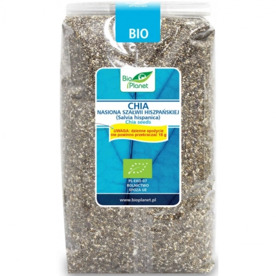 Bio Planet Chia - nasiona szałwii hiszpańskiej BIO 1kg