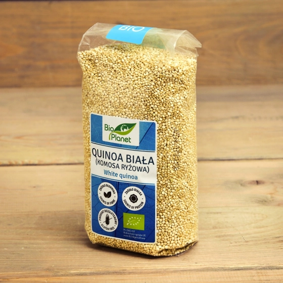 Bio Planet Quinoa biała komosa ryżowa bezglutenowa BIO 500g NV