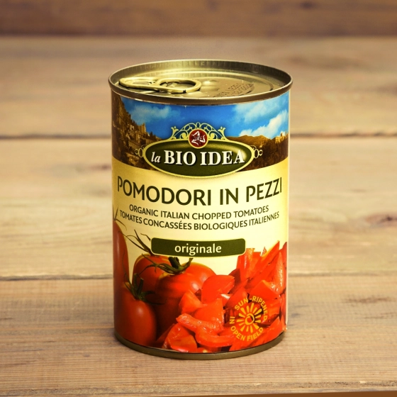La Bio Idea Pomidory krojone bez skóry BIO 400g NV