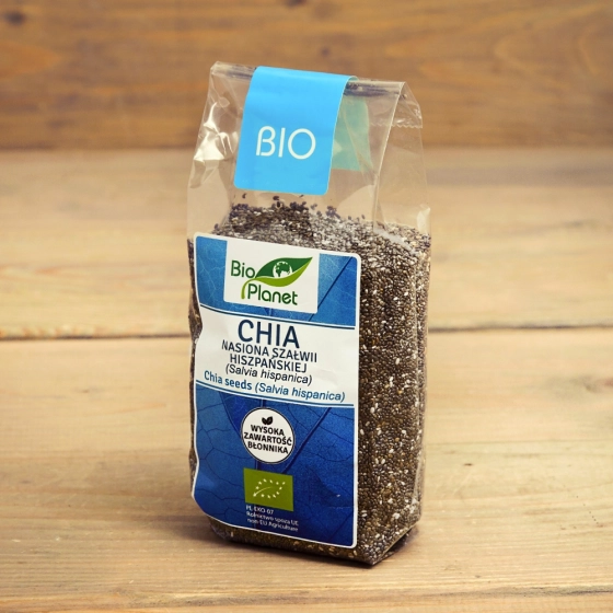 Bio Planet Chia - nasiona szałwii hiszpańskiej BIO 200g NV