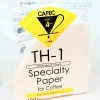 CAFEC Filtry papierowe TH-1 Light Roast 100 szt. pojemność 4 filiżanki