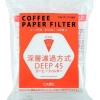 CAFEC Filtry papierowe Deep 45 pojemność 3-7 filiżanek sztuk 100 szt.