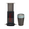 Zestaw Aeropress i kubek Circular CUP czarno-błękitny pojemność 227 ml