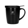 Hario Zebrang Insulated Mug kubek z zaparzaczem do kawy pojemność 300ml kolor czarny