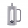 Klausberg French press zaparzacz do kawy i herbaty pojemność 350ml kolor szary