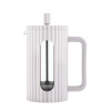 Klausberg French press zaparzacz do kawy i herbaty pojemność 600ml kolor kremowy