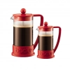 Bodum Brazil French Press pojemność 350ml kolor czerwony