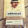 Menakao czekolada deserowa 63% kakao z Madagaskaru + arabica, nibsy kakaowe i sól morska