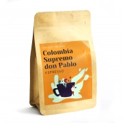 Colombia Supremo Don Pablo Washed kawa ziarnista mielona waga 250g zmielona do French Pressa / Aeropressa