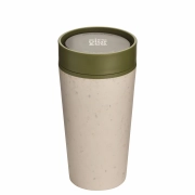 Kubek Circular Cup 340 ml kolor kremowo - zielony