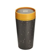 Kubek Circular Cup 340 ml czarno-żółty