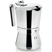 Giannini Giannina La Tradizione kawiarka stalowa na indukcję 3 tz / 150 ml srebrna