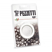 Uszczelki i sitko do kawiarek aluminiowych Pezzetti rozmiar 3 tz / 150 ml