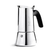 Bialetti New Venus kawiarka stalowa na indukcję 6 tz / 235 ml srebrna