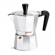 Giannini Nina kawiarka aluminiowa na gaz pojemność 3 tz / 150 ml kolor srebrna