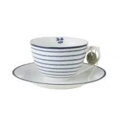 Laura Ashley Candy Stripe filiżanka cappuccino 230 ml
