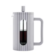 Klausberg French press zaparzacz do kawy i herbaty pojemność 600 ml kolor szary