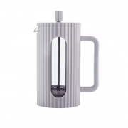 Klausberg French press zaparzacz do kawy i herbaty pojemność 1l kolor szary