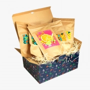 Świąteczny zestaw startowy pięciu kaw do przelewu: 100% arabika