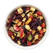 Herbatka owocowa poziomkowo-waniliowa waga 100 g