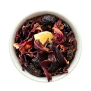 Herbatka owocowa Wiśnie w rumie z ananasem waga 100g