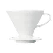 Hario dripper V60 ceramiczny kolor biały rozmiar V02