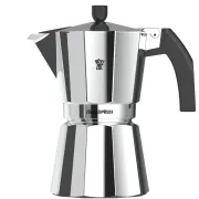 Pezzetti Italexpress kawiarka aluminiowa na gaz 9 tz / 450 ml srebrna