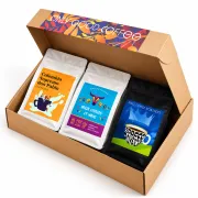 Zestaw startowy trzech kaw do espresso: 100% arabica 3 x 250g
