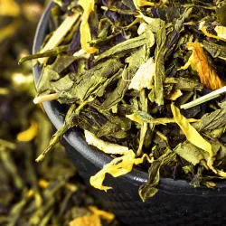 Herbatka Sencha Cytrynowo-Imbirowa waga 100g