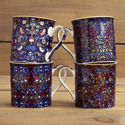 Coffeemania Atmosphere Floral zestaw 4 kubków 300ml