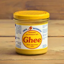 Finck Ayurveda Masło klarowane ghee BIO pojemność 220g