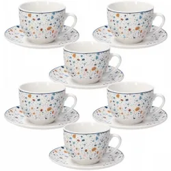 Tognana Terrazzo zestaw 6 filiżanek 260ml