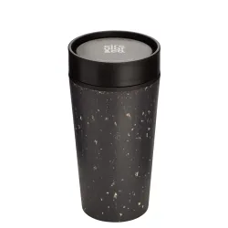 Kubek Circular Cup 340 ml czarno - czarny