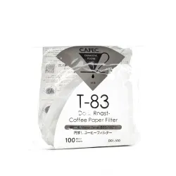 CAFEC Filtry papierowe TH-2 (dawniej T-83) Dark Roast 100 szt. pojemność 1 filiżanka
